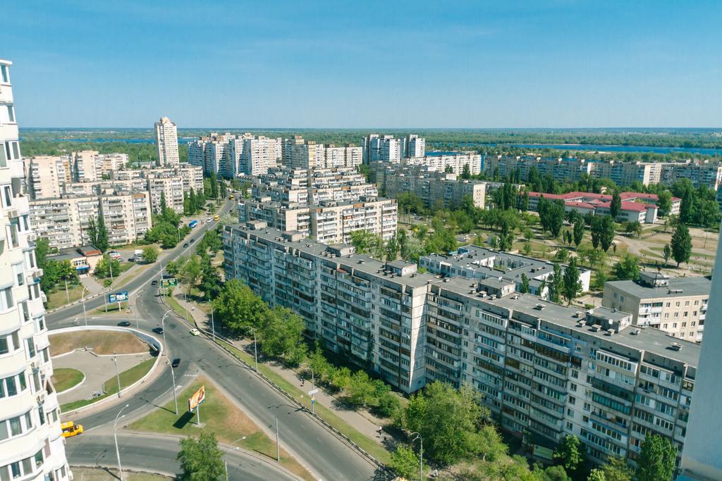 Penthouse Apartment Panoramic View Kyiv Exterior photo